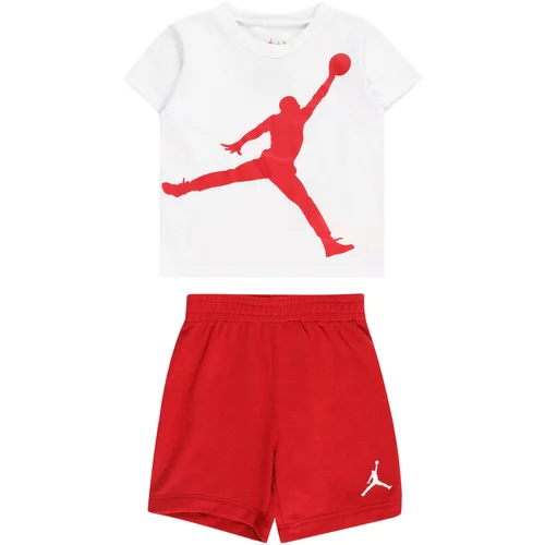 Jordan Komplet 'JUMBO' rdeča / bela