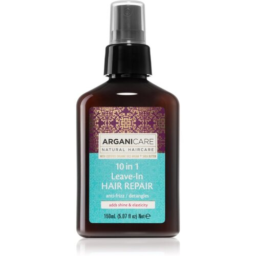 Arganicare Argan Oil & Shea Butter 10 in 1 Leave-In Hair Repair nega brez spiranja za lase 150 ml Cene