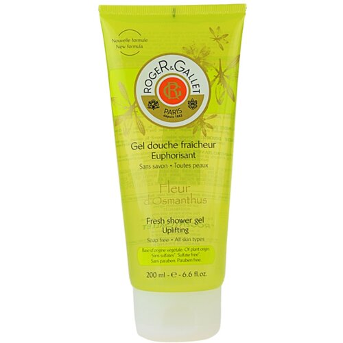 Roger & Gallet Fleur d'Osmanthus osvežujoč gel za prhanje 200 ml Cene