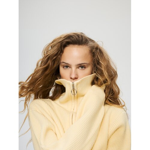 Reserved LADIES` SWEATER - svjetložuto Cene