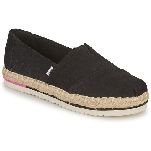 Toms ALPARGATA PLATFORM ROPE Crna Slike