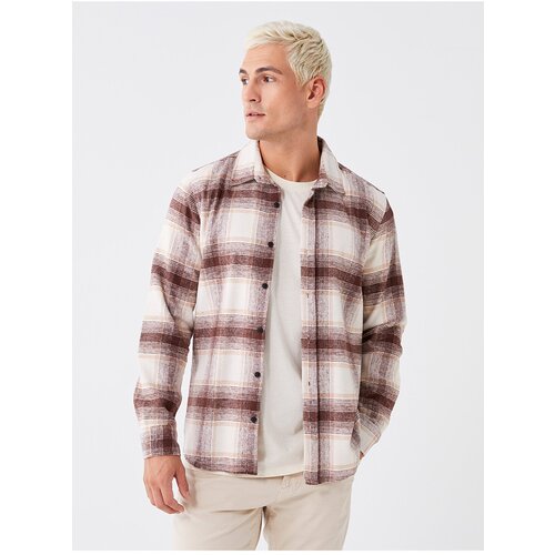 LC Waikiki Regular Fit Long Sleeve Plaid Men's Lumberjack Shirt Slike