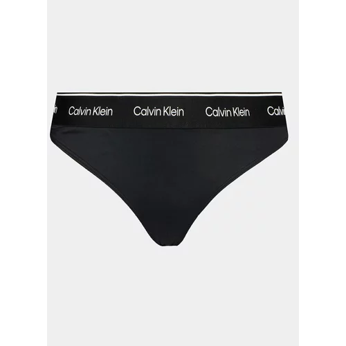 Calvin Klein Swimwear Spodnji del bikini KW0KW02428 Črna