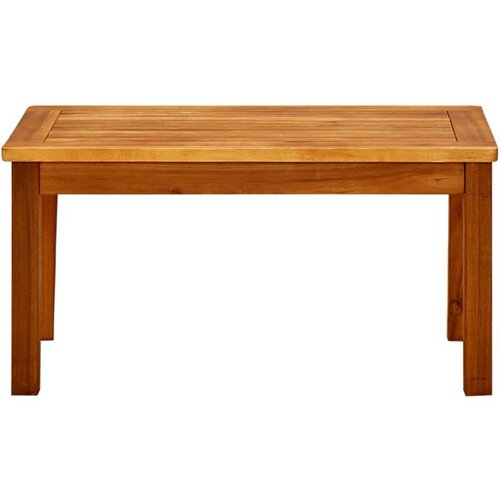VidaXL Vrtni stolić za kavu 70 x 40 x 36 cm masivno bagremovo drvo Slike