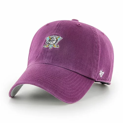 47 Brand Kapa Anaheim Ducks vijolična barva