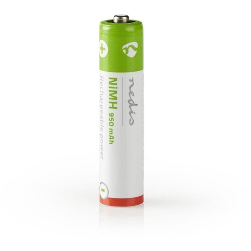 Nedis BANM9HR034B - 4 kom Punjive AAA Ni-MH baterije 1.2V/950mAh Slike