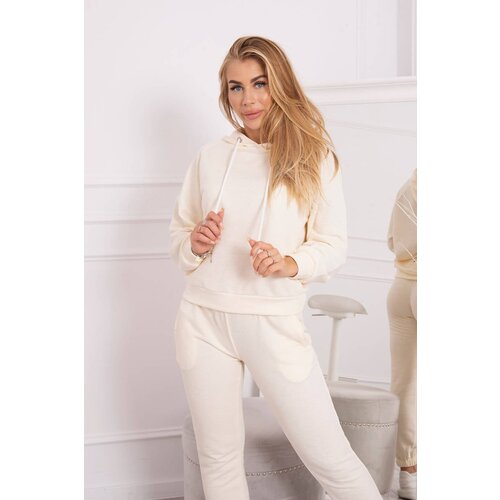 Kesi Hoodie set ecru Slike