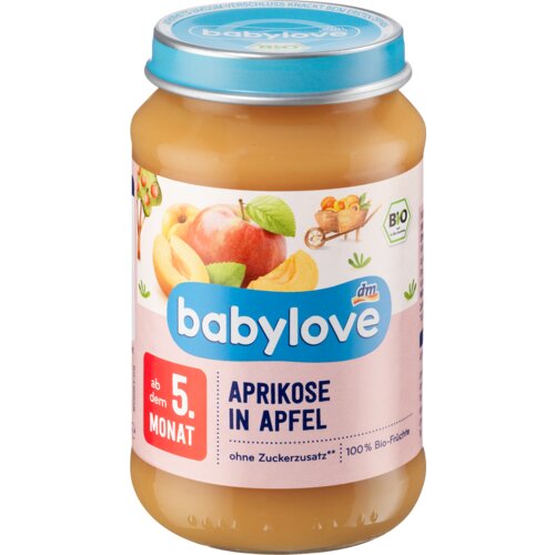 babylove bebi kašica - kajsije u jabuci, od 5. meseca 190 g Cene
