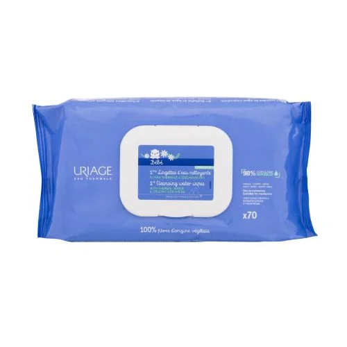 Uriage Bébé 1st Cleansing Water Wipes maramice za sve vrste kože 1 pakiranje