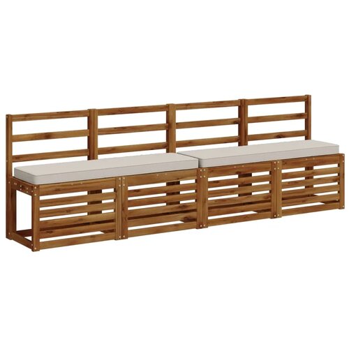  Jastučić za klupu - 1 dio VUGHT 100% poliester Bijela - Bijela (melange) 110 x 30 cm 1 Cijene