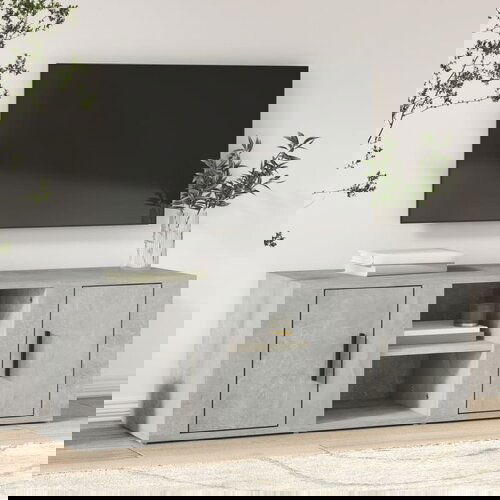 vidaXL TV ormarić boja betona 100x31,5x35 cm od konstruiranog drva Cijene