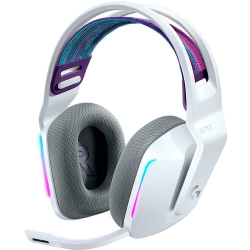 Logitech G733 lightspeed rgb (bele) 981-000883 bežične gejmerske slušalice Cene