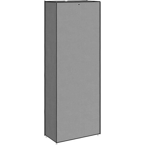  za cipele sivi 60 x 30 x 166 cm od tkanine Slike