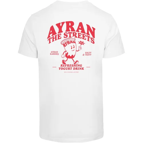 Mister Tee Men's T-shirt Ayran The Streets white