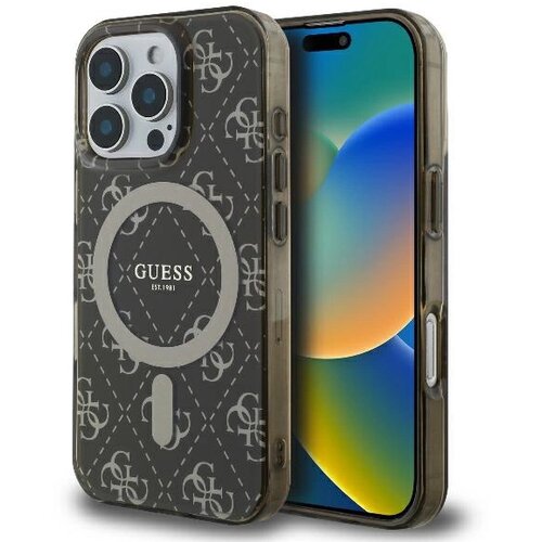 Guess IML 4G OVITEK OZADJE ZA MAGSAFE ZA IPHONE 16 PRO MAX RJAV, (21897147) Cene