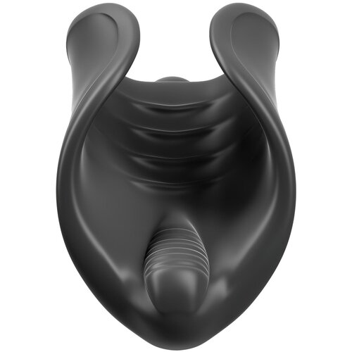 PDX Elite - silikonski vibrator za penis (črn) Cene