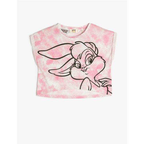 Koton T-Shirt - Pink - Oversize Slike