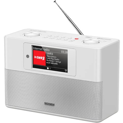 Kenwood CR-ST200S-W Pametni radio s DAB+ internetskim radio, Bluetooth&reg;, i IPS u zaslon boji, bijeli Cijene