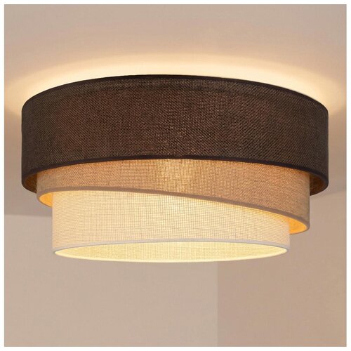 Brilagi plafonsko svetlo trio 1xE27/60W/230V &amp;oslash; 40 cm braon/bež/bela Slike