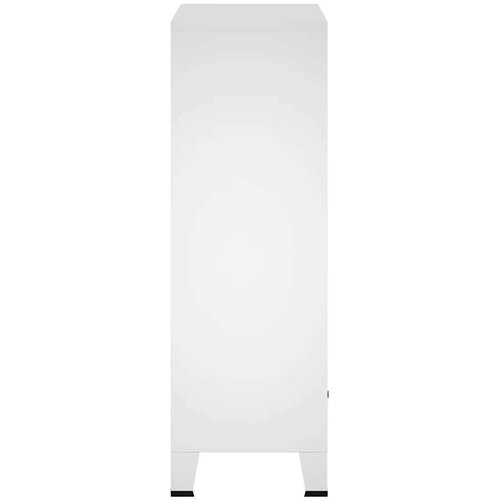VidaXL Industrijski ormar bijeli 67 x 35 x 107 cm čelični Slike