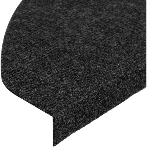  Samoljepljivi otirači za stepenice 10 kom crni 65x22,5x3,5 cm Slike