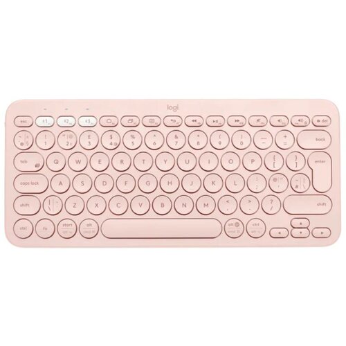 Logitech K380 Bluetooth Multi-device US roze tastatura Cene