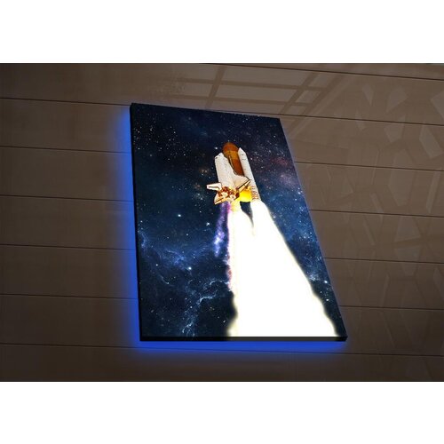 Wallity Slika sa LED osvetljenjem NASA-041, 45x70 cm Cene
