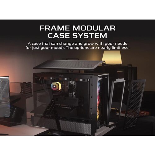 Corsair ohišje za namizni računalnik FRAME 4000D RS ARGB, Mid Tower Cene