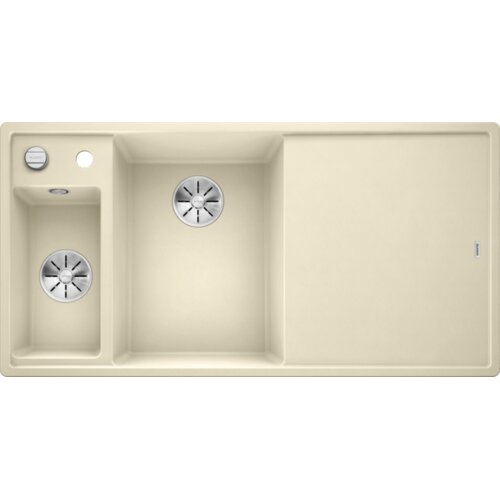 Blanco sudoper AXIA III 6 S InFino SILGRANIT TARTUFO, daska drvo, BAZEN DESNO, s dalj. upr. Slike