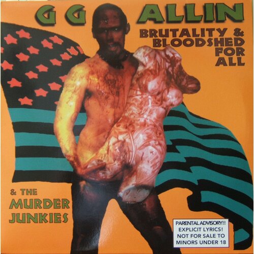  gg allin & the murder junkies - brutality & bloodshed for all Cene