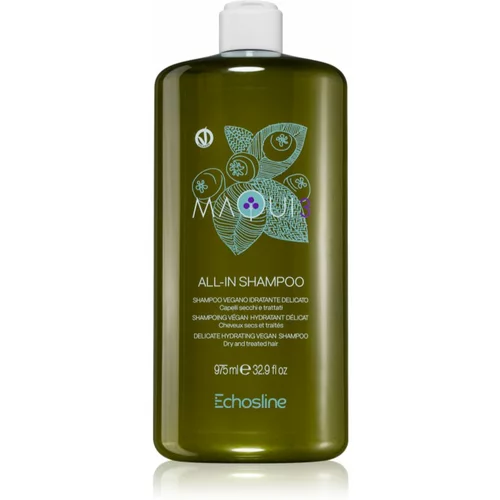 EchosLine Maqui All-In nježni šampon za čišćenje s hidratantnim učinkom 975 ml