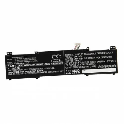 VHBW Baterija za Asus UM462DA / UX462DA, B31N1822, 3600 mAh