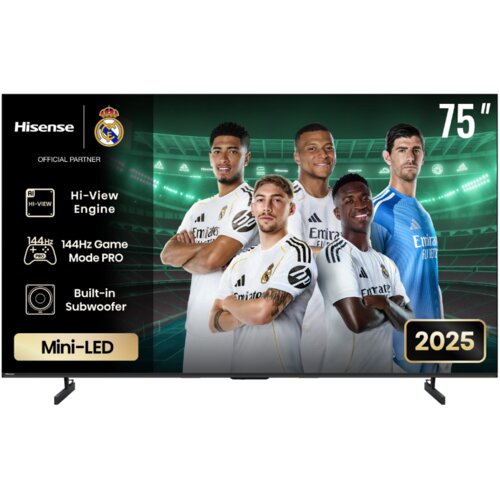 Hisense 75" 75U7Q ULED Mini-LED 4K UHD Smart TV Cene