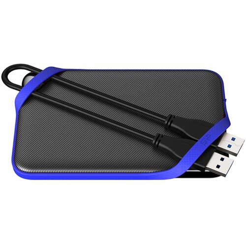 Silicon Power hard disk armor A62 SP010TBPHD62SS3B eksterni/1TB/2.5"/USB 3.2/plava Cene