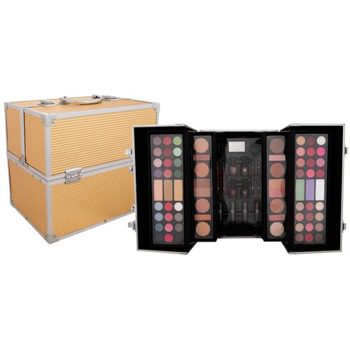2K Super Model Beauty Train Case Gold dekorativna kozmetika 122,6 g Cijene