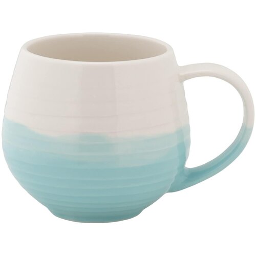 Maxwell williams Lonček mug Tint Snug Illusion Aqua 400ml / moder / porcelan, (5000199354) Cene