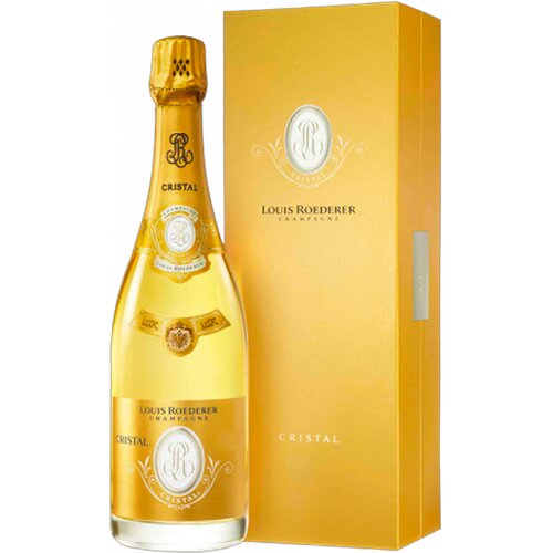 Louis Roederer Penu&amp;scaron;avo vino Cristal Brut Deluxe Box, 0.75l Slike