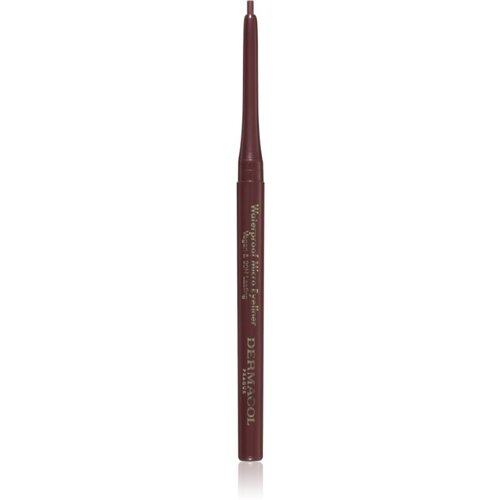 Dermacol Micro Eyeliner Waterproof vodootporna olovka za oči nijansa 02 Brown 0,35 g Slike