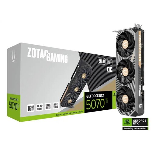 Zotac Grafička karta Gaming Geforce RTX 5070 Ti Solid SFF OC 16GB DDR7 256 bit 3xDP/HDMI Cene