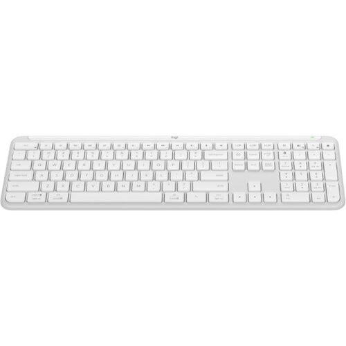 Logitech K950 Wireless White US tastatura bela Slike