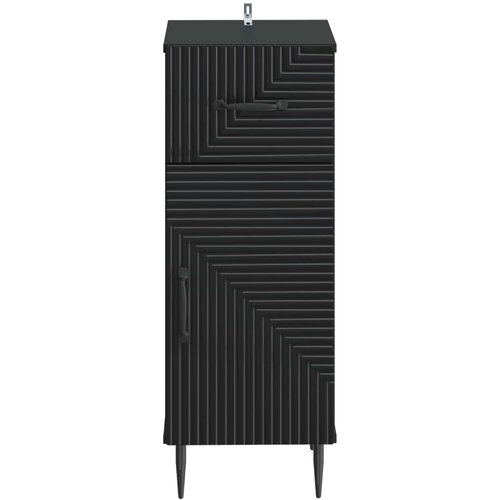  za kupaonicu HAARLEM Crna 30 x 31 x 80 cm Slike