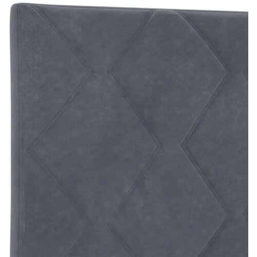  Boxspring krevet s madracem Tamnosiva 160 x 200 cm Bar&amp;scaron;un - Tamnosiva 160 x 200 cm Dizajn s rombovima Slike