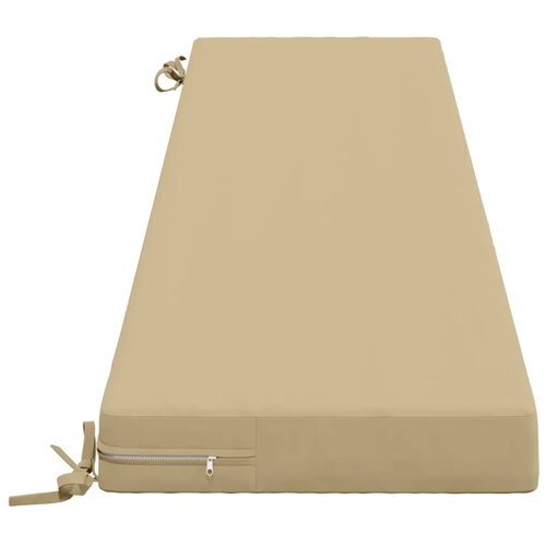  Jastučić za klupu SOEST 100% poliester Bež 180 x 40 x 8 cm - Bež 180 x 40 x 8 cm Poliester Cijene
