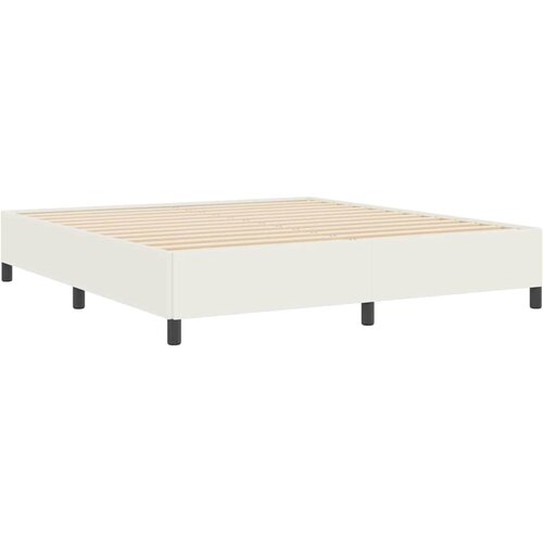 Krevet s opruga kutije Krem 180 x 200 cm Kordura tekstil Slike