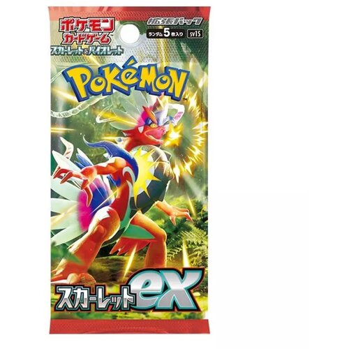 The Pokemon Company pokemon tcg: scarlet ex - booster box (single pack) [jp] Slike
