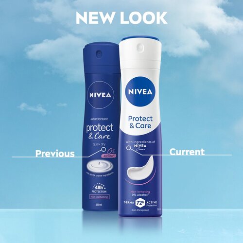 Nivea Protect &amp;amp; Care antiperspirant v pr&amp;scaron;ilu 200 ml Slike