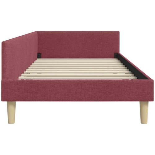 vidaXL Kutni okvir kreveta Ostalo boja crnog vina 90 x 190 cm Cijene