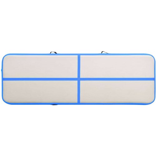  Strunjača na napuhavanje s crpkom 400 x 100 x 20 cm PVC plava Slike