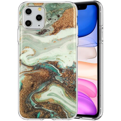  Zaščitni etui Marble Glitter za Xiaomi Redmi Note 9S / 9 Pro / 9 Pro Max - design 5 Cene