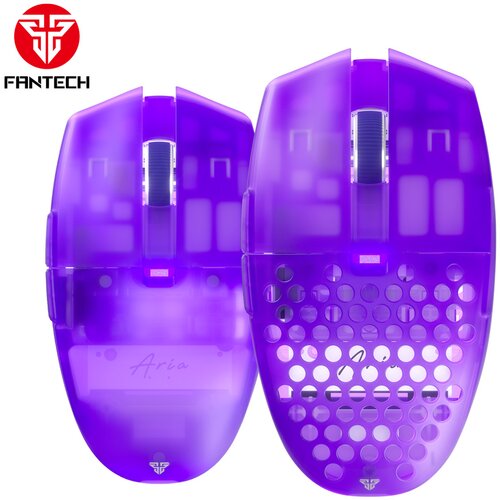 Fantech Miš Wireless Gaming XD7 Aria ljubičasti sa podlogom MP353 Agile ljubičasta Cene